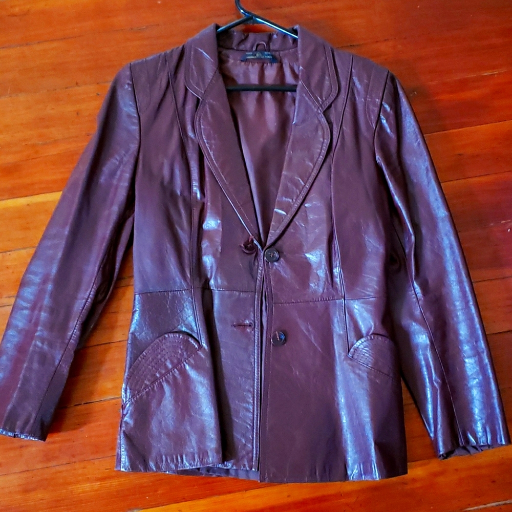 leather jacket
